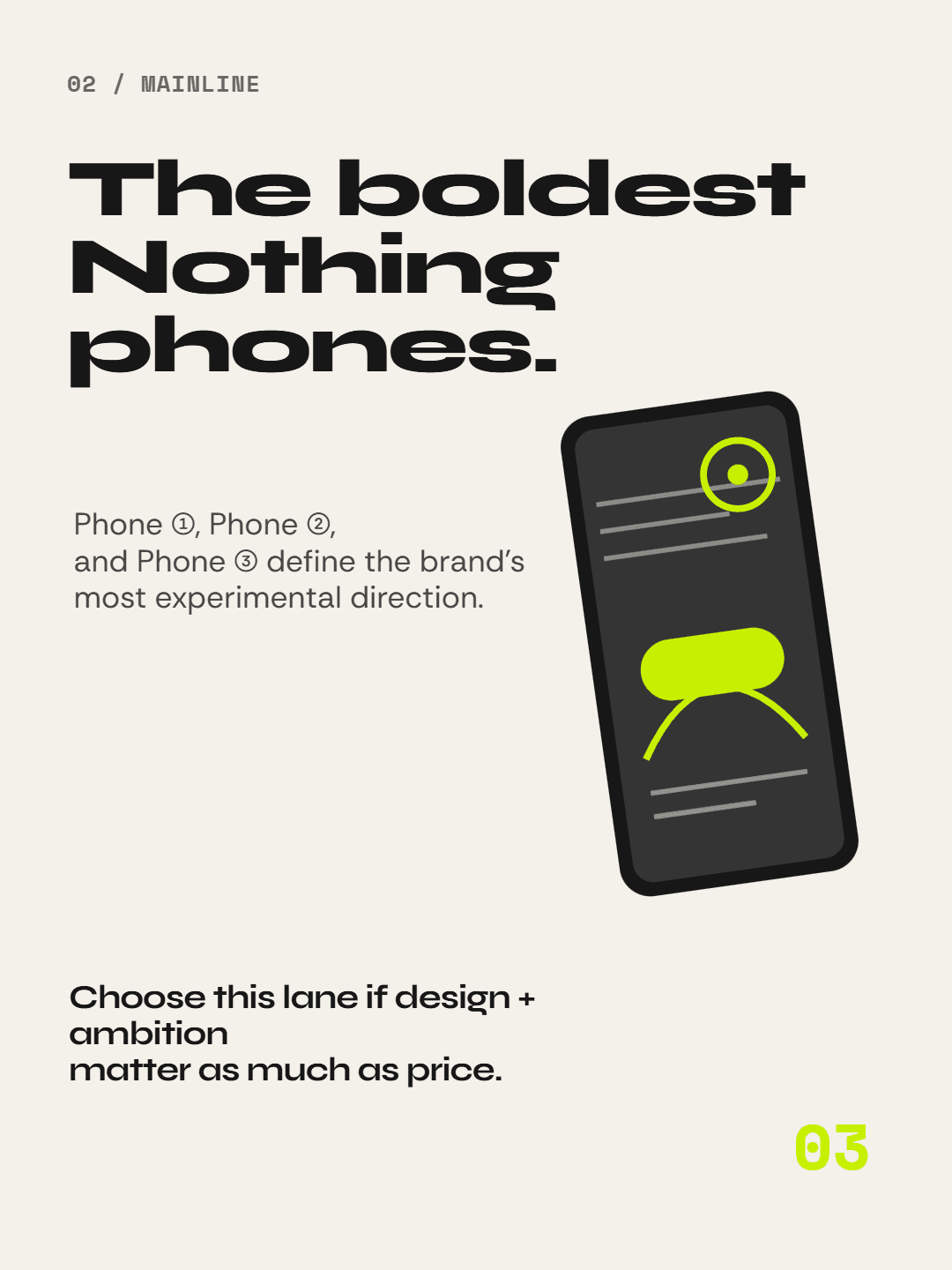 Nothing Phone launch, slide 3